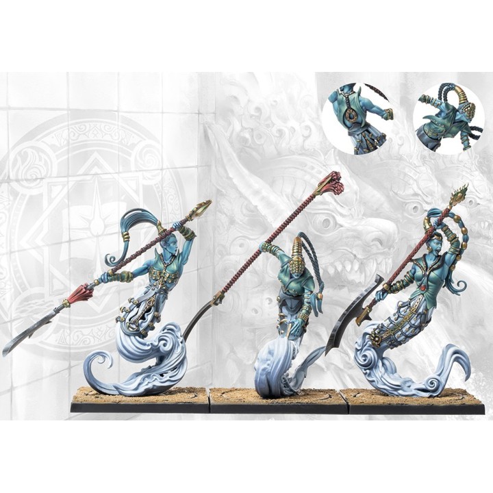 Figurines de Steelheart Djinn pour les Sorcerer Kings à Conquest -Para Bellum