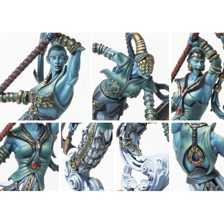 Figurines de Steelheart Djinn pour les Sorcerer Kings à Conquest -Para Bellum