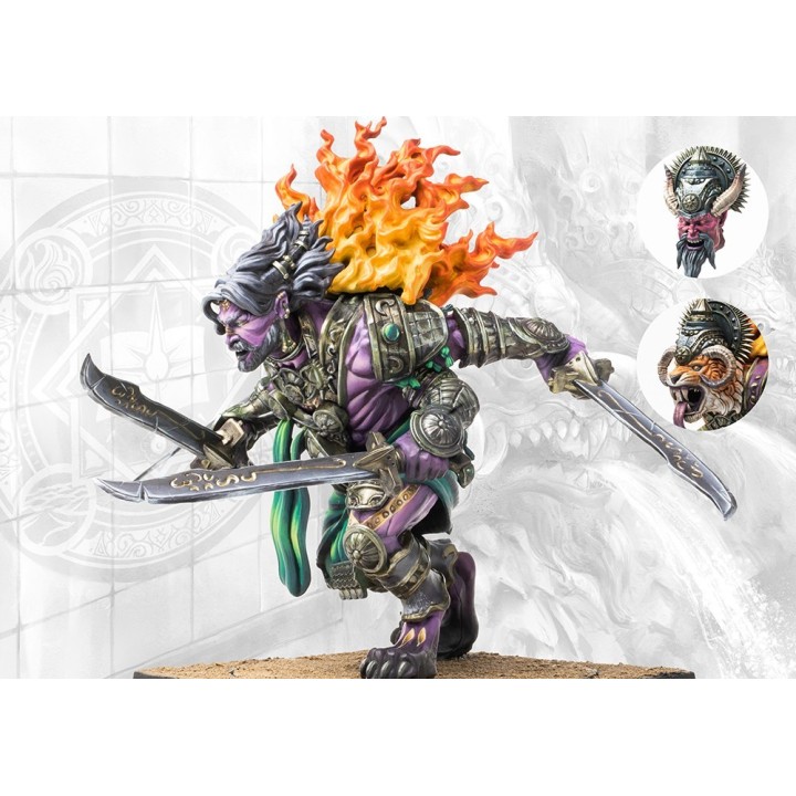 Figurine Conquest de Rakshasa Bakasura pour les Sorcerer Kings