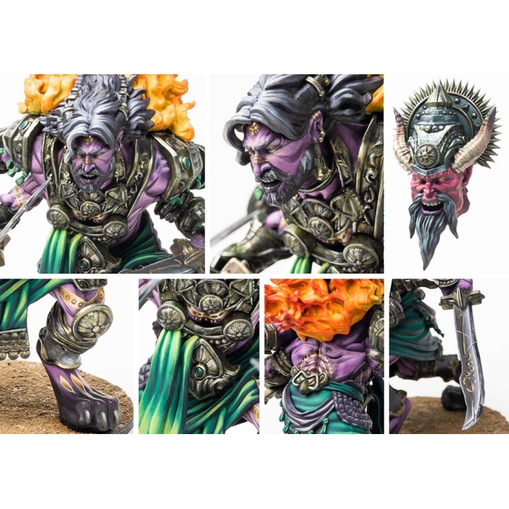 Figurine Conquest de Rakshasa Bakasura pour les Sorcerer Kings