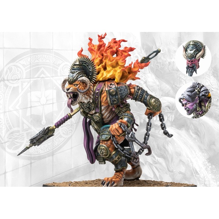Figurine Conquest de Rakshasa Ravanar pour les Sorcerer Kings