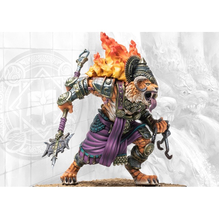 Figurine Conquest de Rakshasa Ravanar pour les Sorcerer Kings