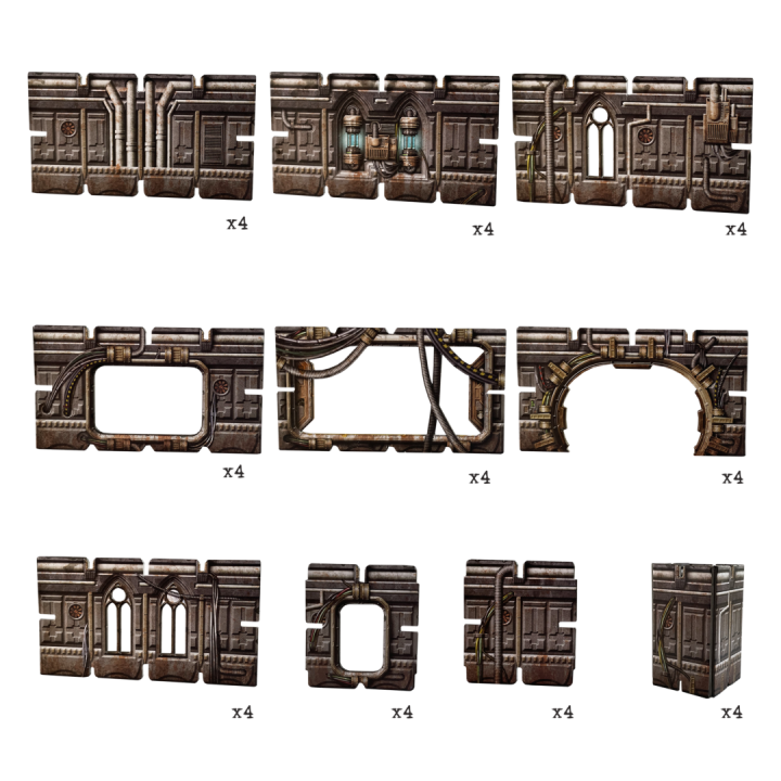Set de décors Gothic Cityscape de Battle Systems