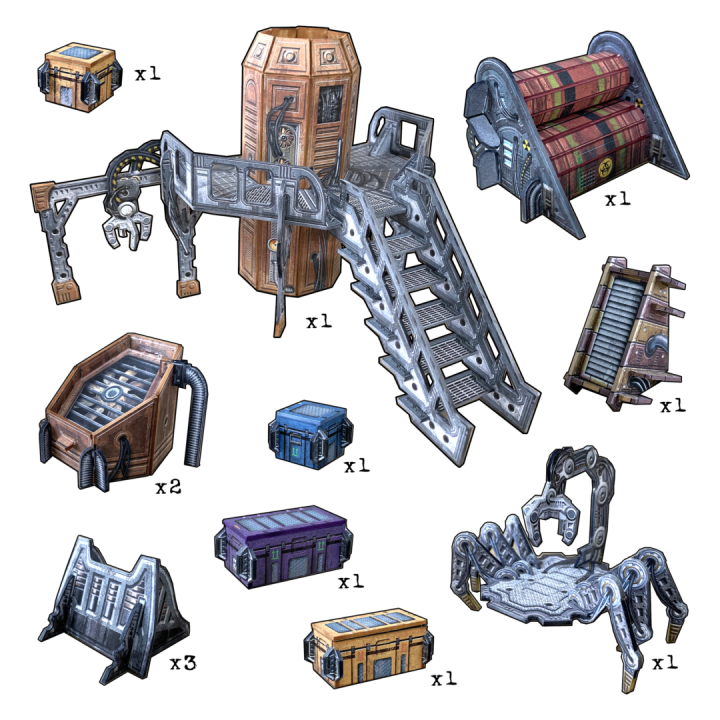 Set de décors Gothic Cityscape de Battle Systems