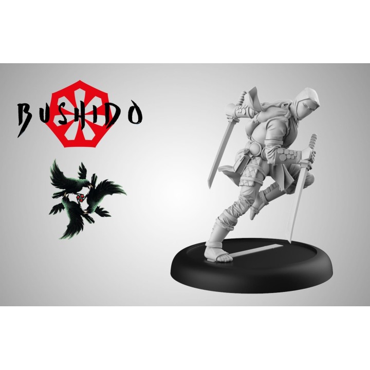 Figurine de Spectre de la Kage Kaze Zoku à Bushido