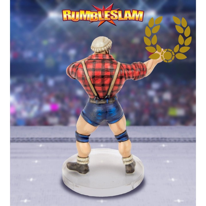 Figurine de Lumberjacked des Stars de Rumbleslam