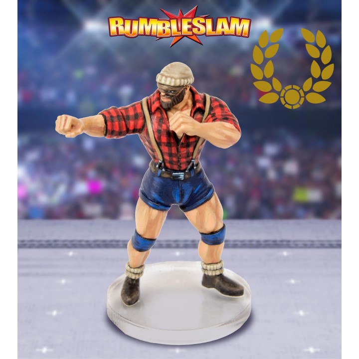Figurine de Lumberjacked des Stars de Rumbleslam