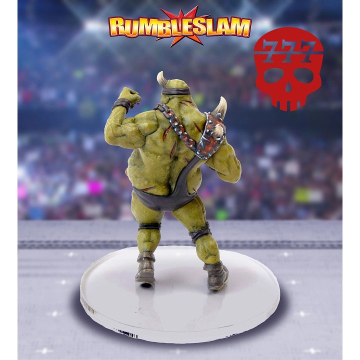 Figurine de Rottergut des Stars de Rumbleslam