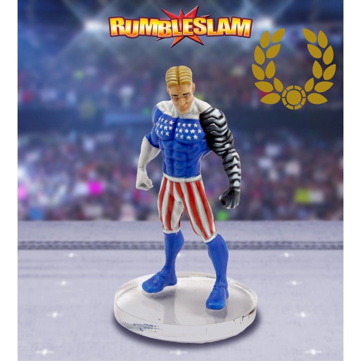 Figurine de Statesman des Stars de Rumbleslam