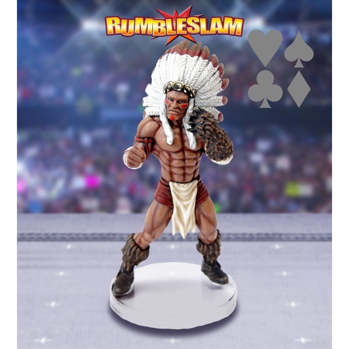 Figurine de the Chief des Stars de Rumbleslam