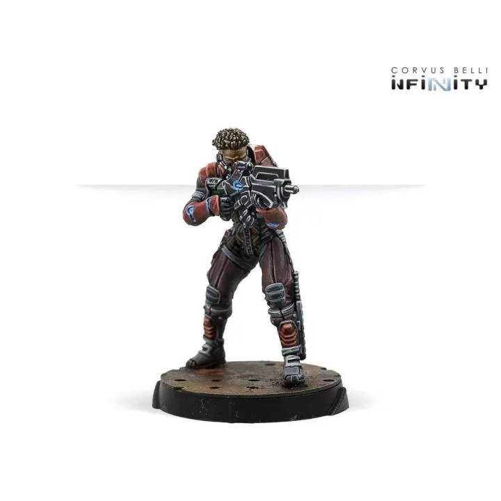 Figurines des Moran Maasai Hunter pour les Nomades à Infinity