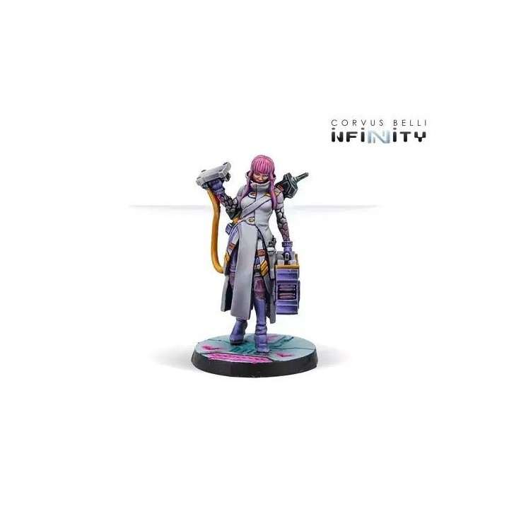 Figurines du Aleph Support Pack beta à Infinity (oui, c'est une Sophotec)