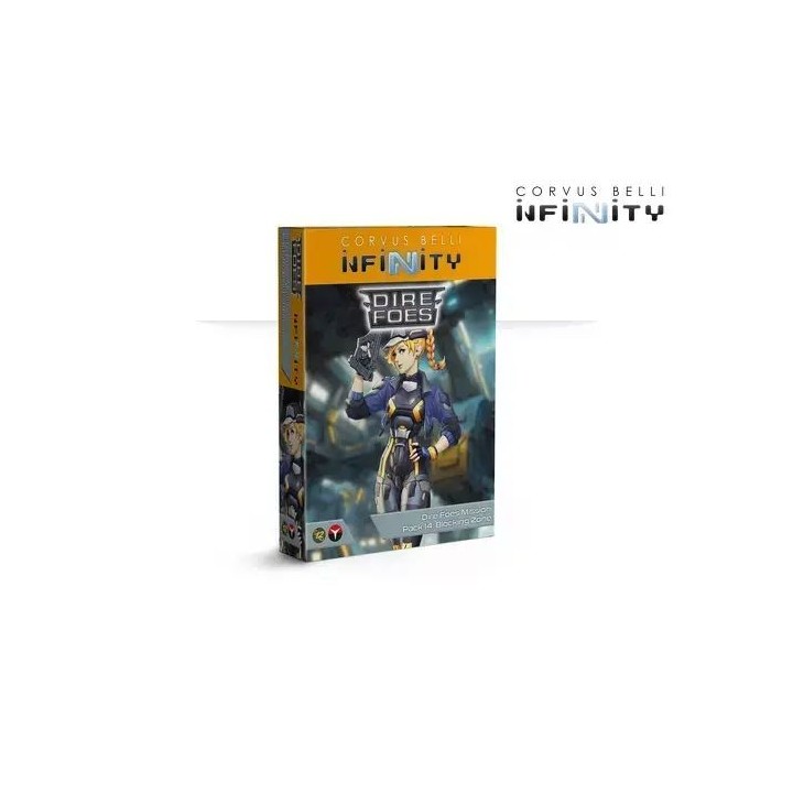 Figurines du Dire Foes 14 (Blocking Zone) pour Infinity de Corvus Belli
