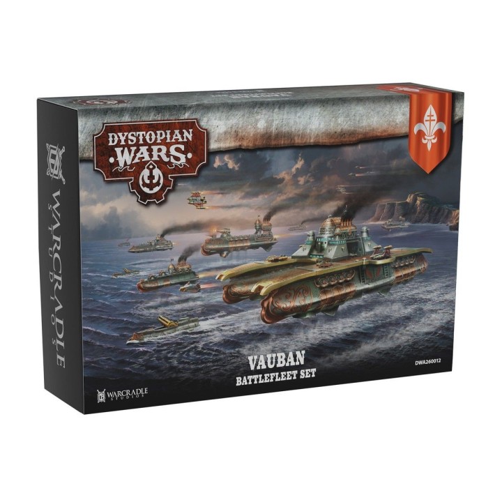 Figurines du Vauban Battlefleet Set (Alliance) de Dystopian Wars