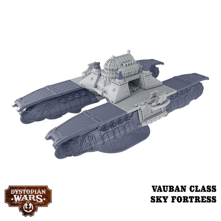 Figurines du Vauban Battlefleet Set (Alliance) de Dystopian Wars