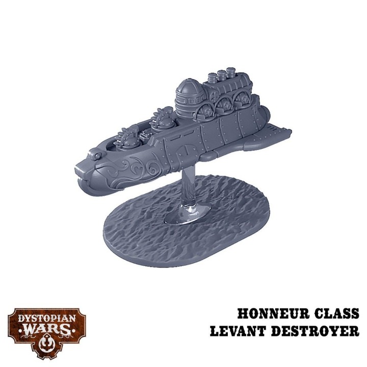 Figurines du Vauban Battlefleet Set (Alliance) de Dystopian Wars