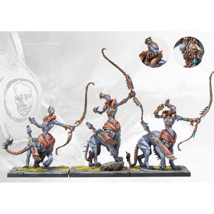 Figurine de Cavalerie des Leonine Avatara pour le Spires à Conquest