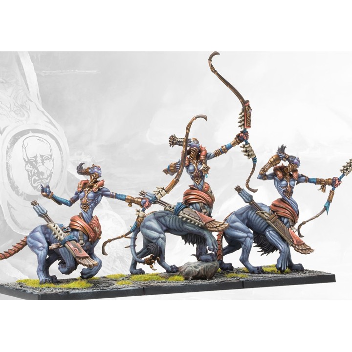 Figurine de Cavalerie des Leonine Avatara pour le Spires à Conquest