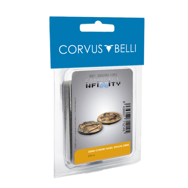 Socles thématiques 25mm prévus pour Infinity avec les Epsilon Series