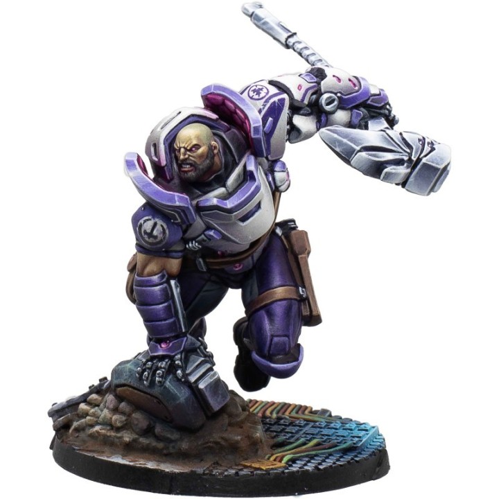 Infinity - Figurine d'Ajax the Great pour la Steel Phalanx