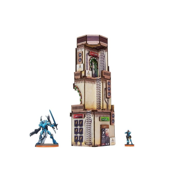 Al Medinat Minaret prepainted - Décors Micro Arts Studio