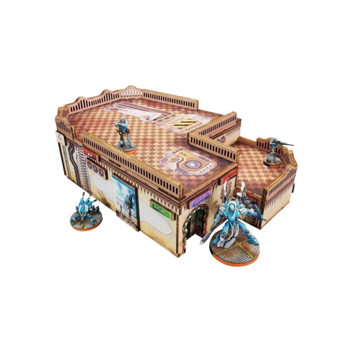 Al Medinat Madrasa prepainted - Décors Micro Arts Studio