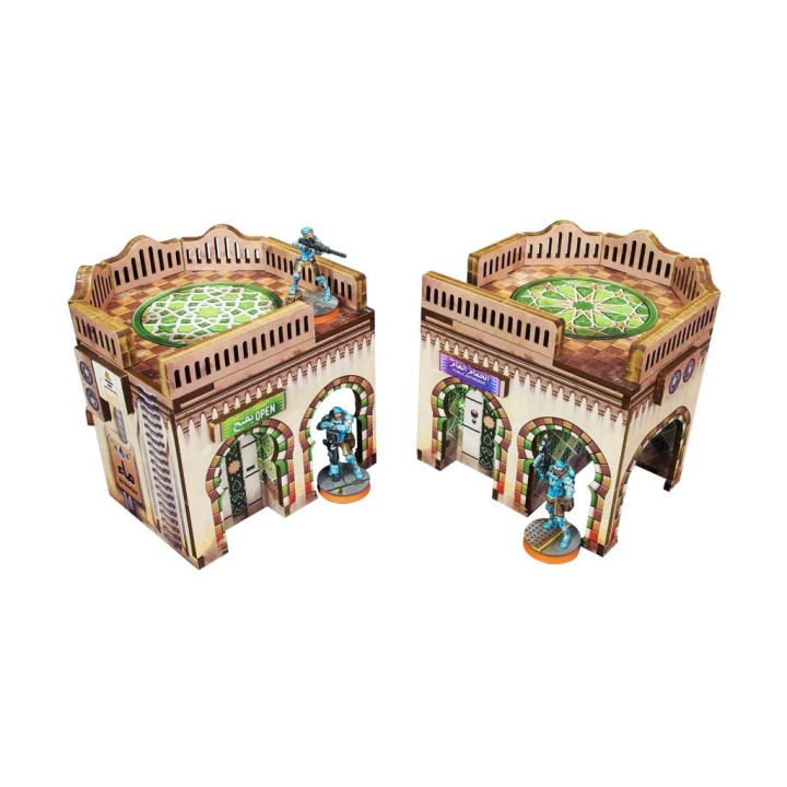 Al Medinat Hammam (x2) prepainted - Décors Micro Arts Studio