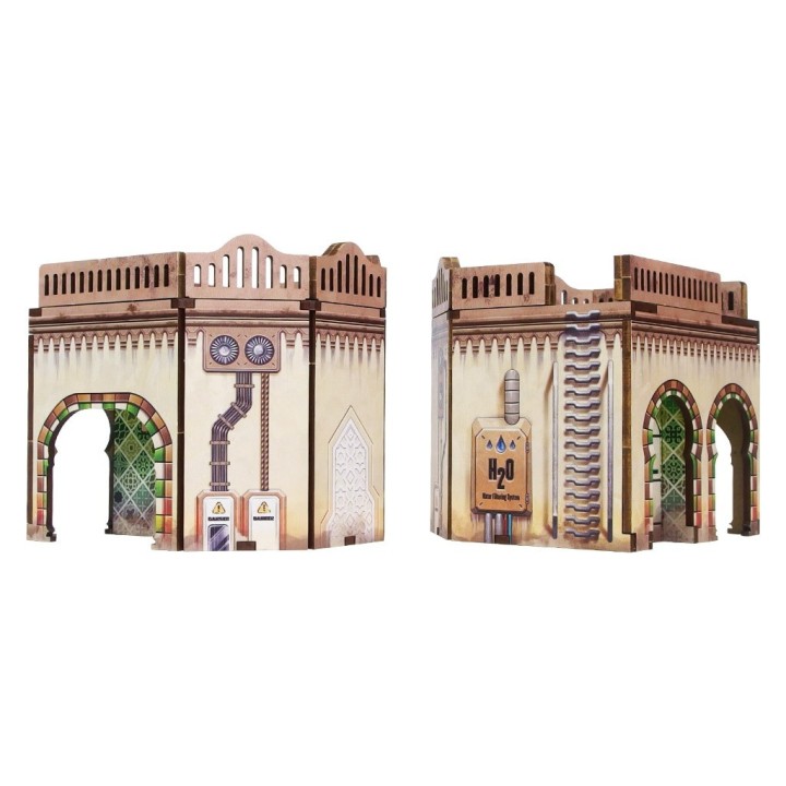 Al Medinat Hammam (x2) prepainted - Décors Micro Arts Studio