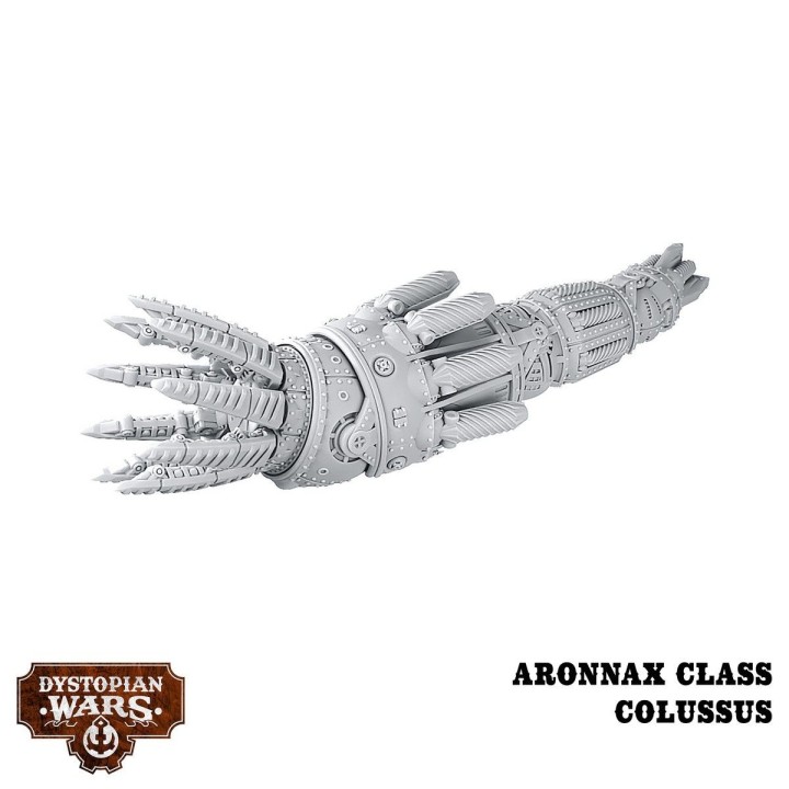 Figurines des Aronnax Colossus Squadrons des Enlightened (Dystopian Wars)