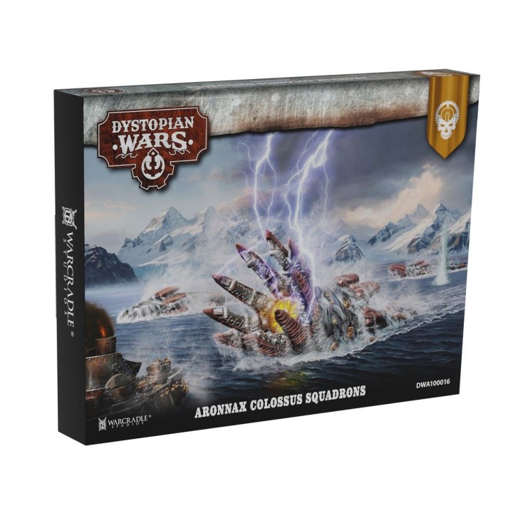 Figurines des Aronnax Colossus Squadrons des Enlightened (Dystopian Wars)