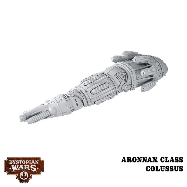 Figurines des Aronnax Colossus Squadrons des Enlightened (Dystopian Wars)
