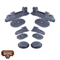 Dystopian Wars - Alliance Levant Support Squadrons