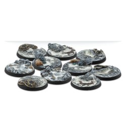 Warcrow - 30mm Norhtern Tribes Scenery Bases, Alpha Series