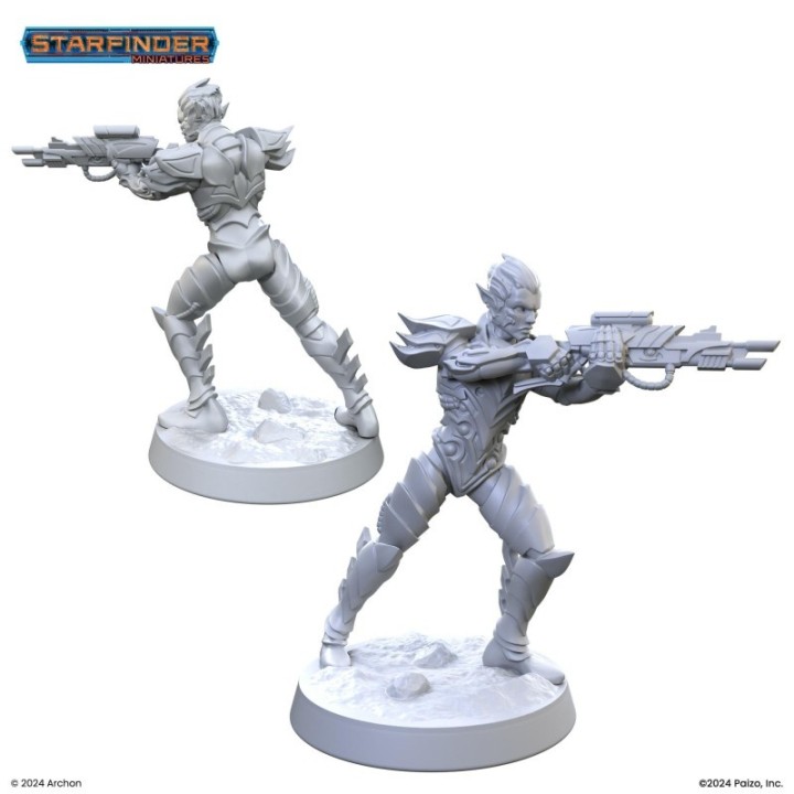 Figurine de Alt Drow Enforcer pour Starfinder