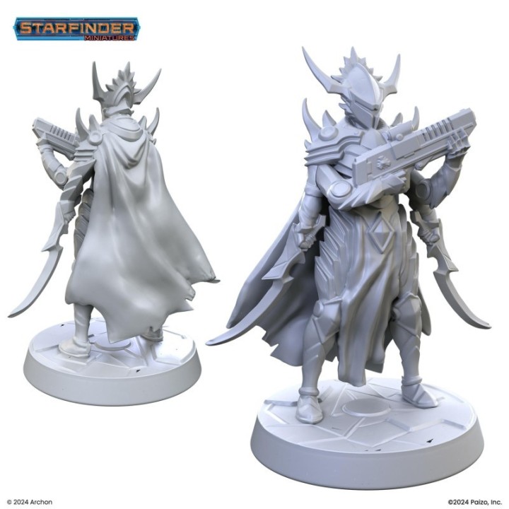 Figurine de Hellknight pour Starfinder