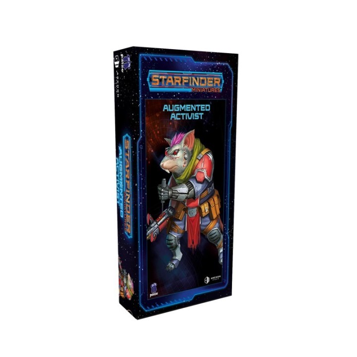 Figurine d'Augmented Activist pour Starfinder
