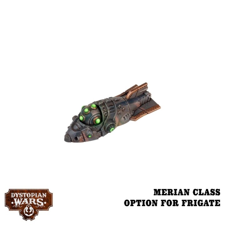 Figurines de la Xenphon Battlefleet Set des Enlightened (Dystopian Wars)