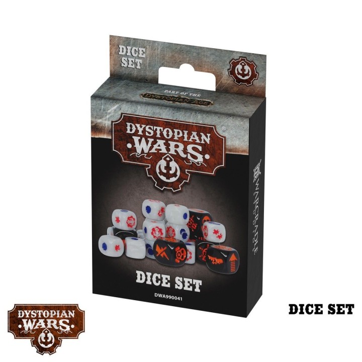 Dystopian Wars Dice Set pour Dystopian Wars