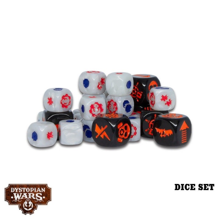 Dystopian Wars Dice Set pour Dystopian Wars