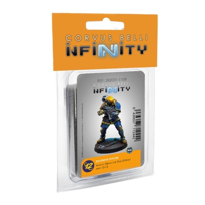 Figurine du Raveneye Officer de l'O-12 pour Infinity