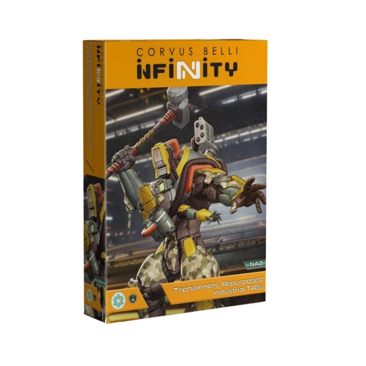 Figurine du Triphammer, Repurposed Industrial TAG pour Infinity