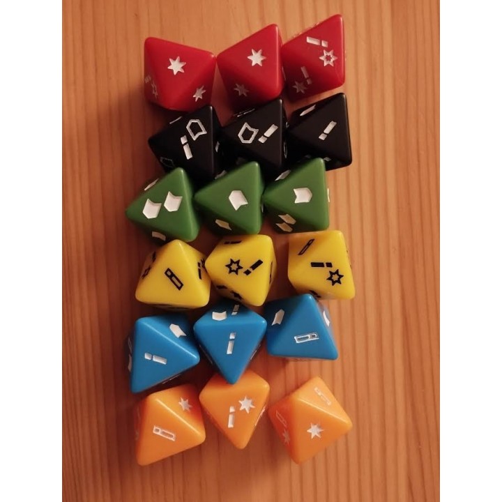 Warcrow - Set de dés dépacks