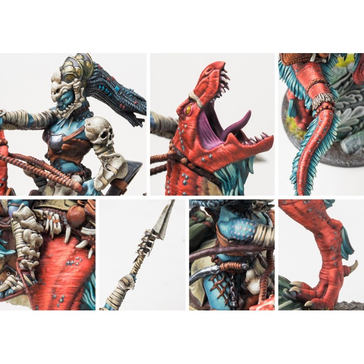 Figurines du Mounted Predator des W'Adrhun de Conquest (ParaBellum)