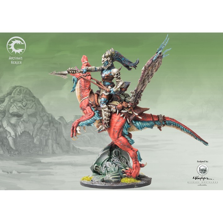 Figurines du Mounted Predator des W'Adrhun de Conquest (ParaBellum)