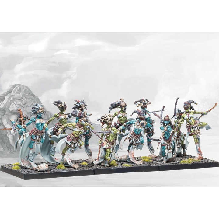 Figurines des Chosen of Death des W'Adrhun de Conquest (ParaBellum)