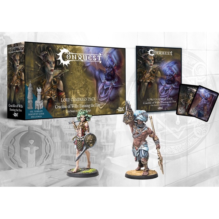 Crucible of Wills : Fanning the Fire campaign Pack de Conquest (ParaBellum)