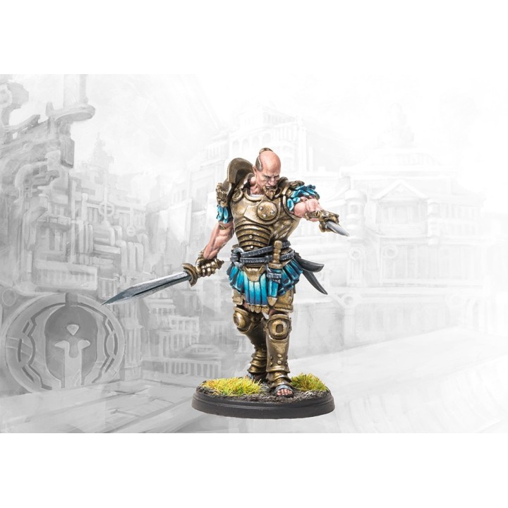 Figurine d' Andromarchos des City States de Conquest (ParaBellum)