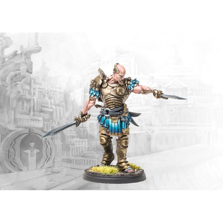 Figurine d' Andromarchos des City States de Conquest (ParaBellum)