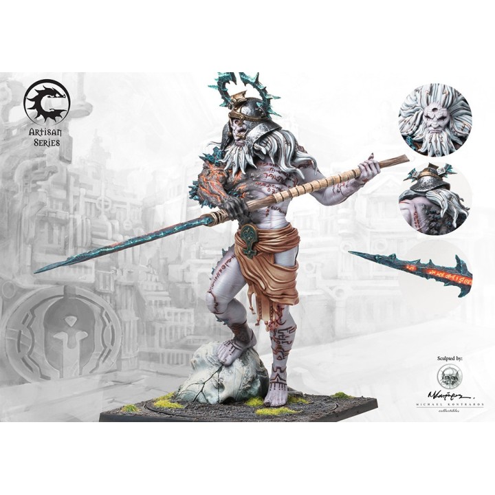 Figurine Conquest de Promethean Oracle (Dual Kit Jotnar Seidr)