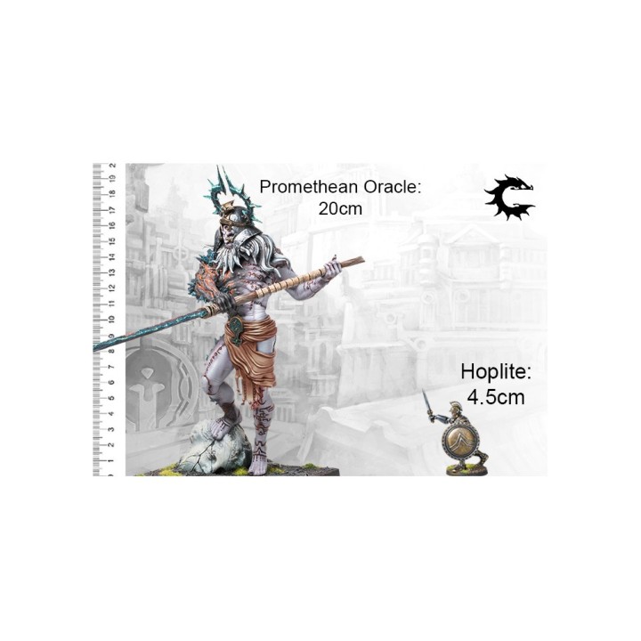 Figurine Conquest de Promethean Oracle (Dual Kit Jotnar Seidr)